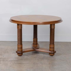 Mesa de roble francés de Charles Dudouyt