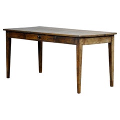 Table en chêne français, vers 1850