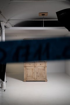 French Oak Vitrine