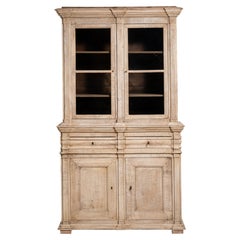 French Oak Vitrine