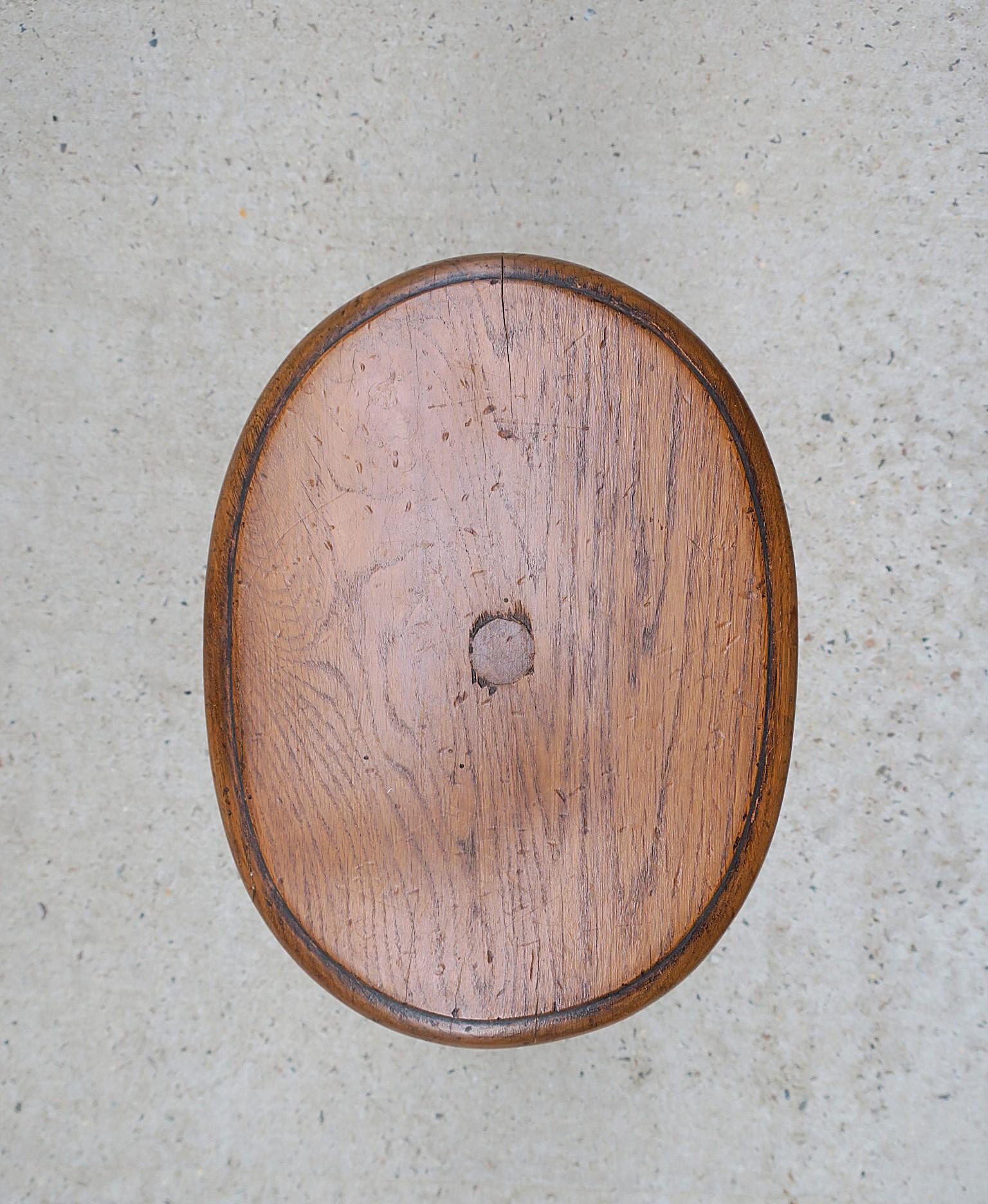 French Oak Wood Drinks Table For Sale 7