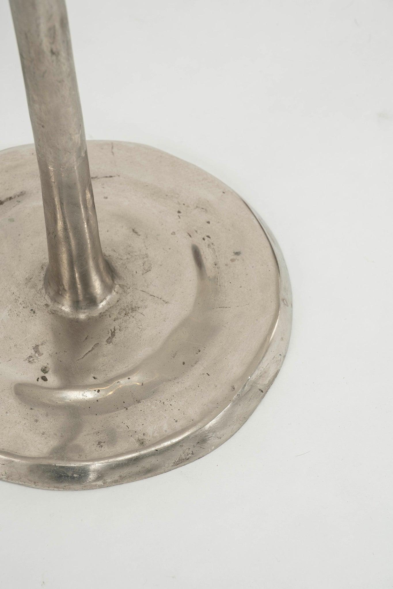 Lampadaire français OBJET INSOLITE Nickel Bronze Mancha Bon état - En vente à Houston, TX