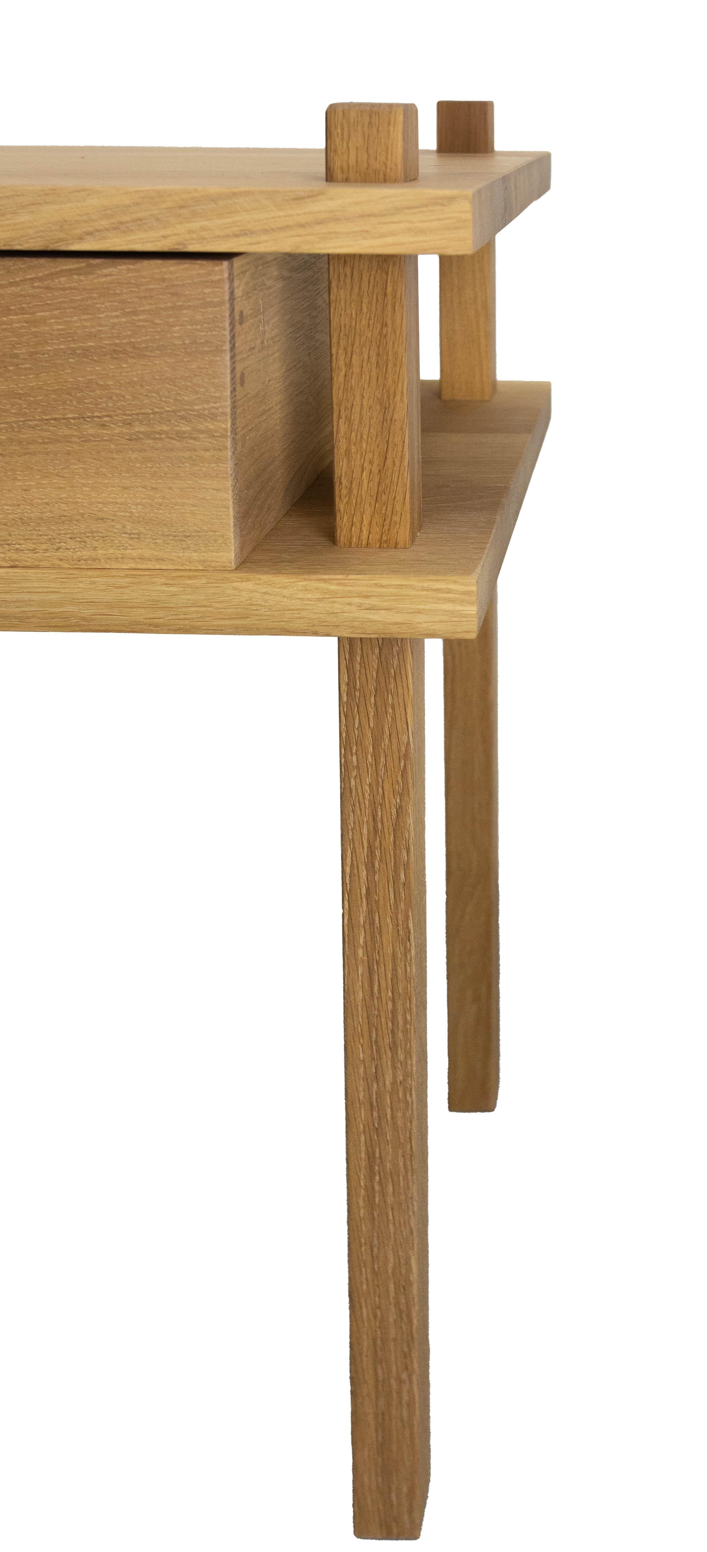 XXI secolo e contemporaneo French of Nightstand Side Cabinet Bedside Tables Brutalist Style, 2022 in vendita