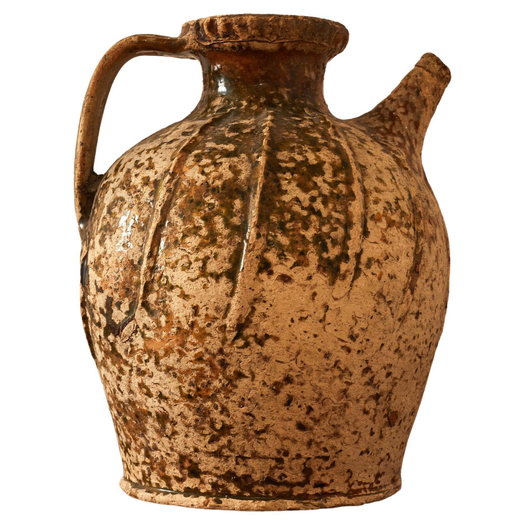 French Oil Jug For Sale