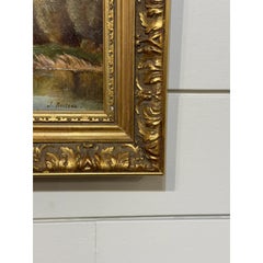 Huile française sur toile