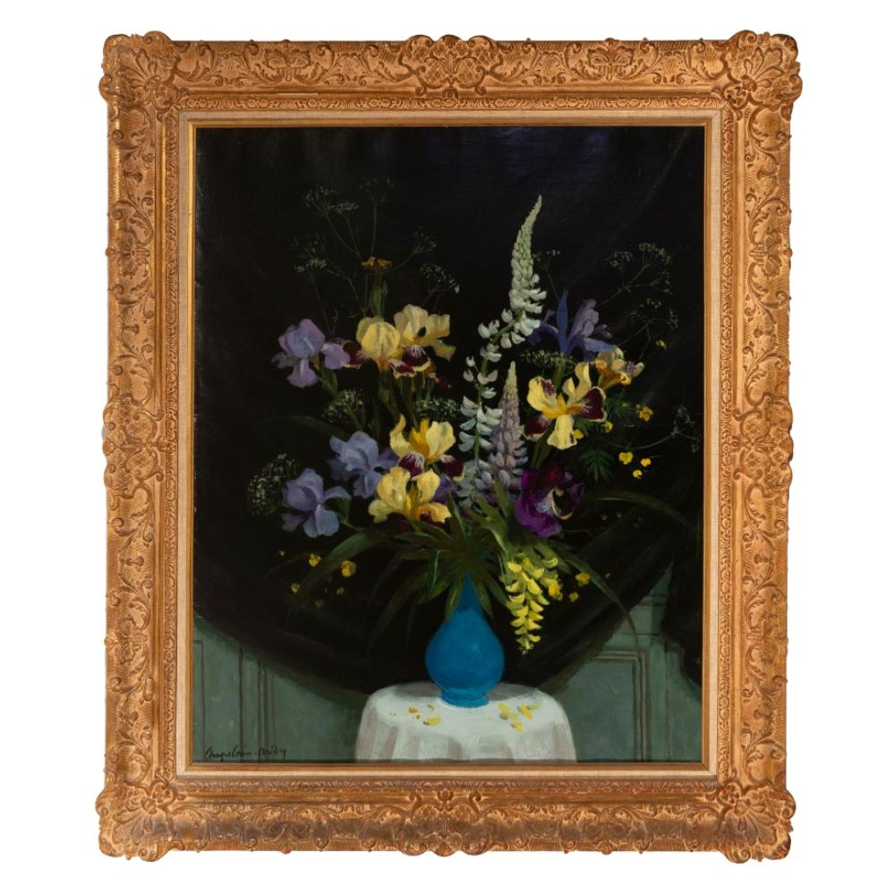 One of a kind  painting by ROGER CHAPELAIN-MIDY (Paris, 1904-1992).
