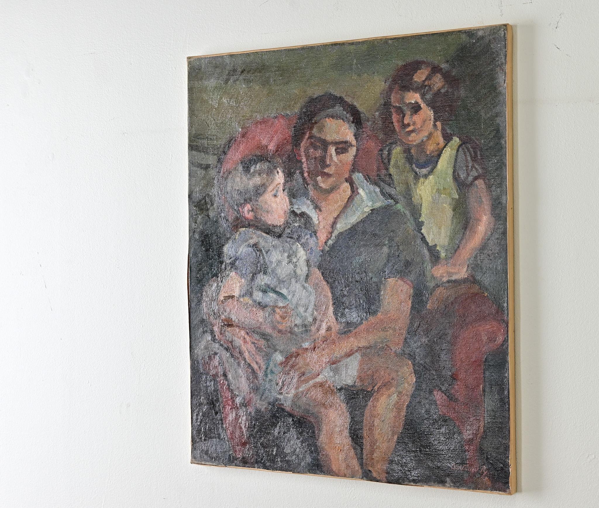 Französisches Ölgemälde von Bertrand Py (Leinwand) im Angebot