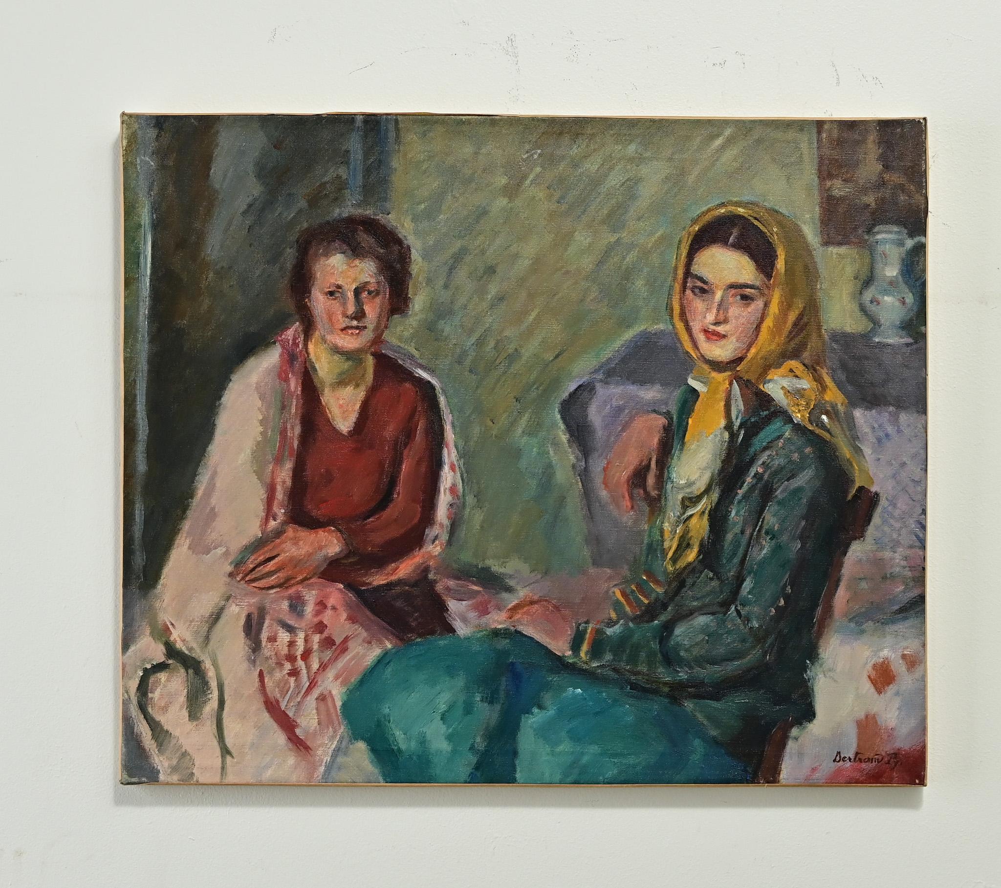 Other French Oil Painting of Ladies
