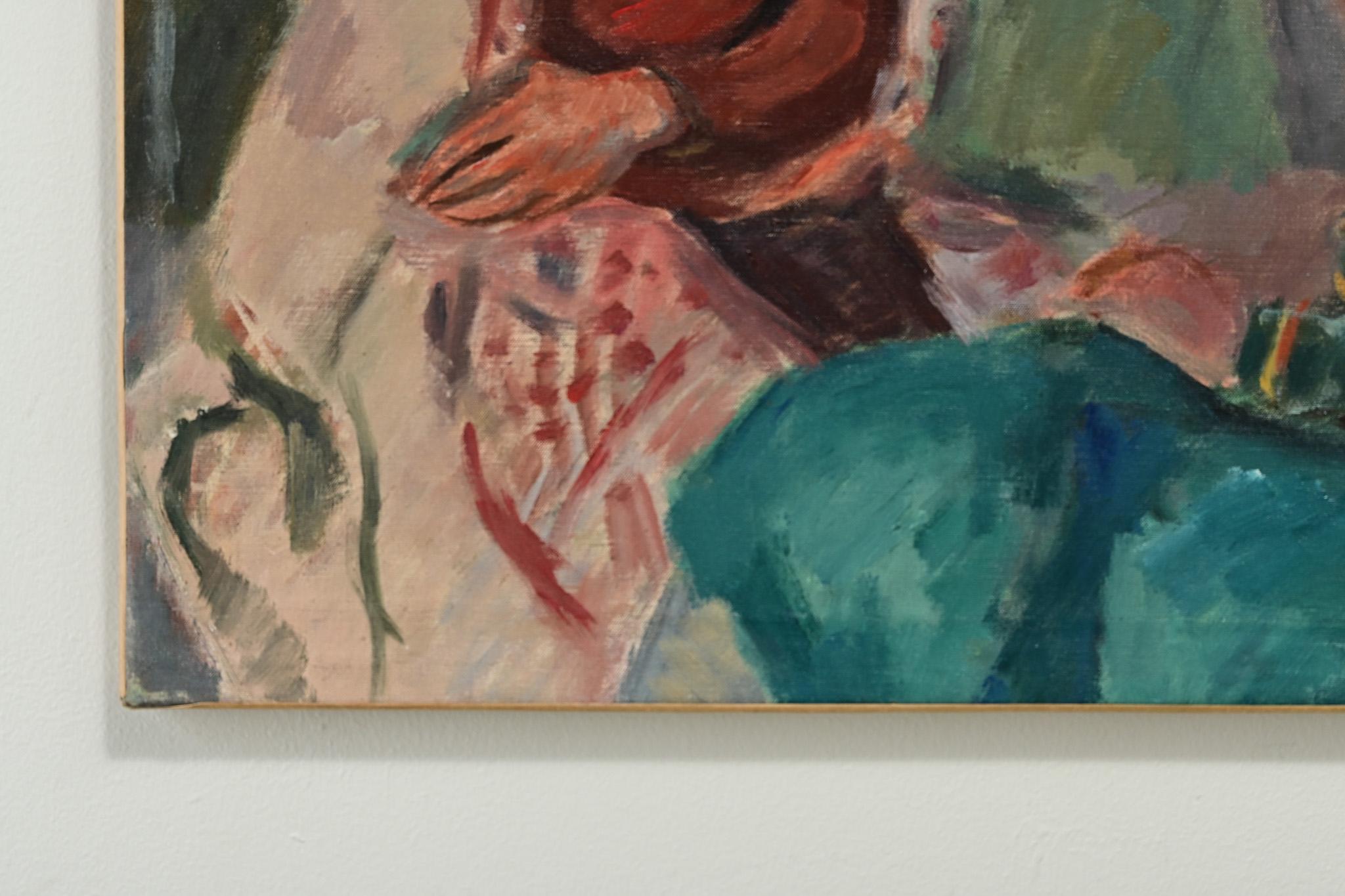 French Oil Painting of Ladies 1