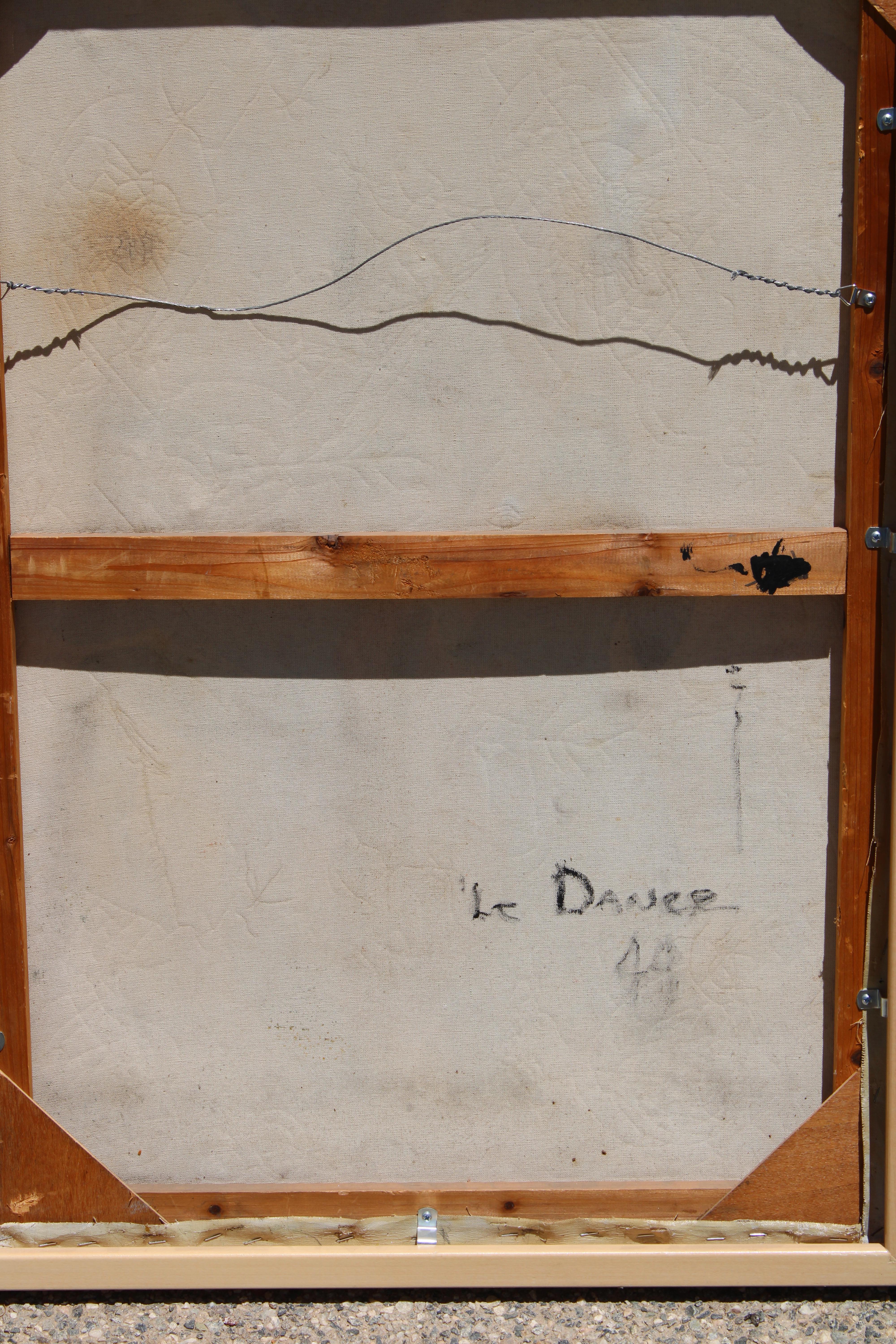 Peinture à l'huile française intitulée Le Dance, 1944 en vente 1
