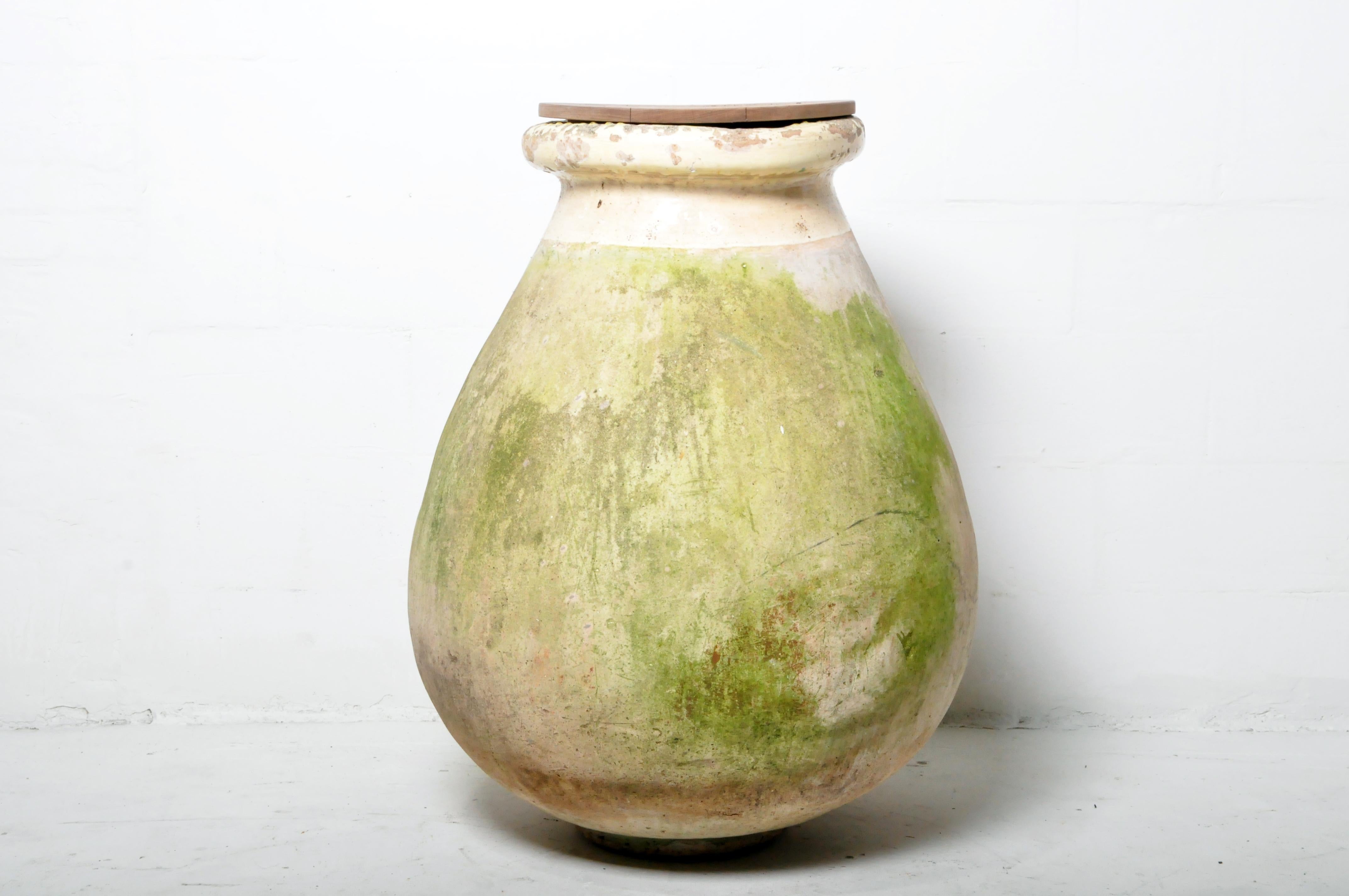 French Olive Jar 6