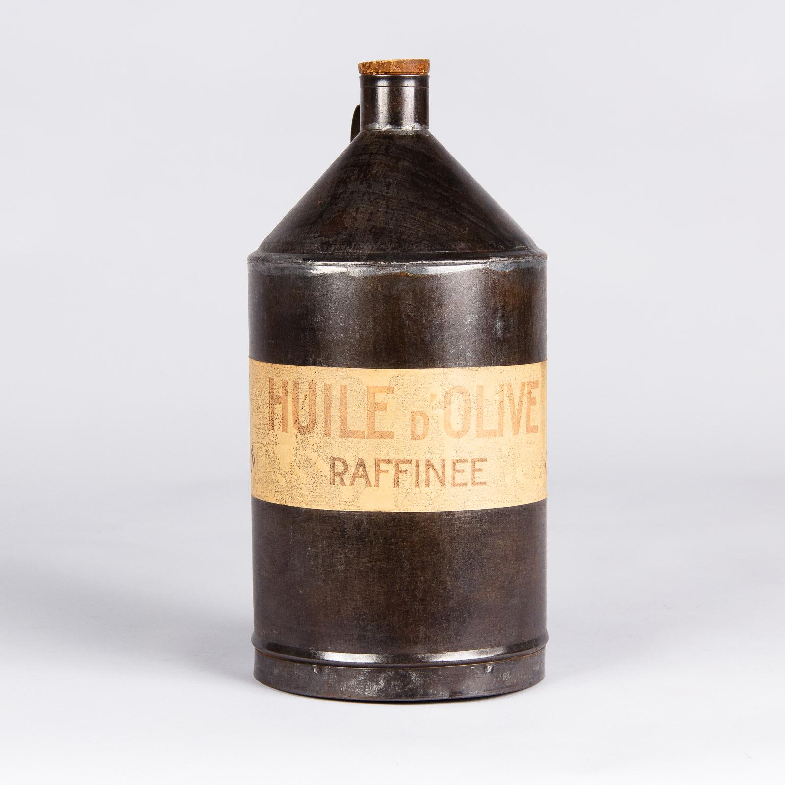 antique metal oil cans