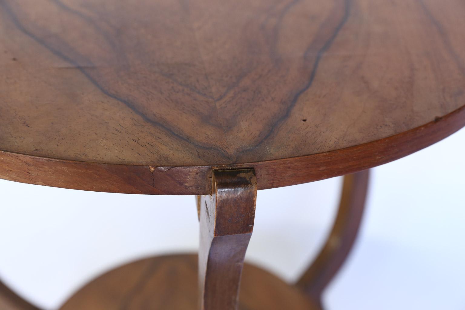 French Olive Wood Side Table 2