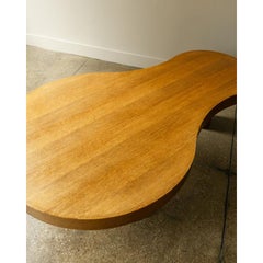 French Organic Form 'Kidney' Coffee Table, 1960s