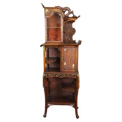 French Oriental Style Display Cabinet Vitrine In The Manner of Gabriel Viardot