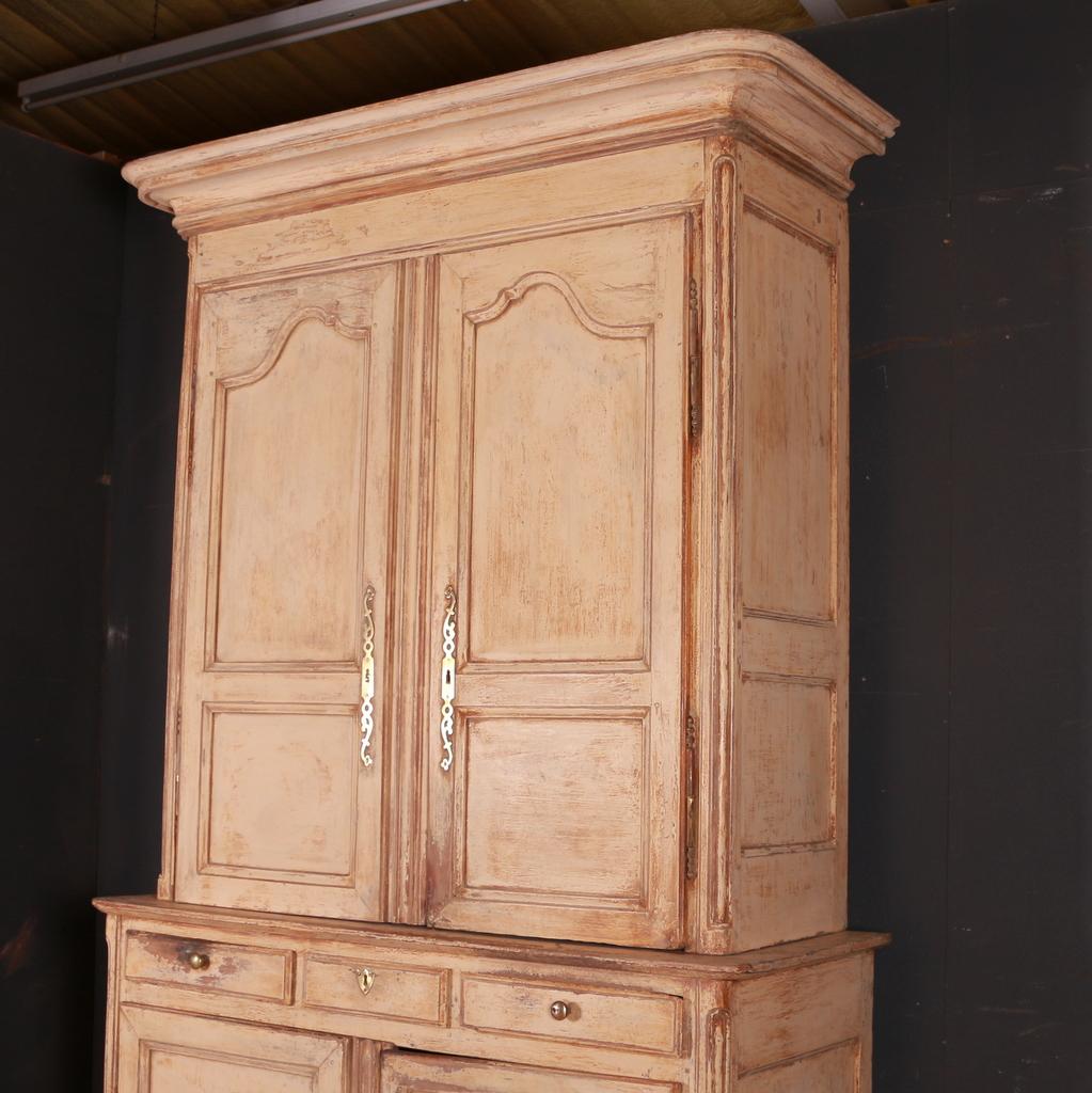 French Original Painted Buffet De Corps For Sale 7