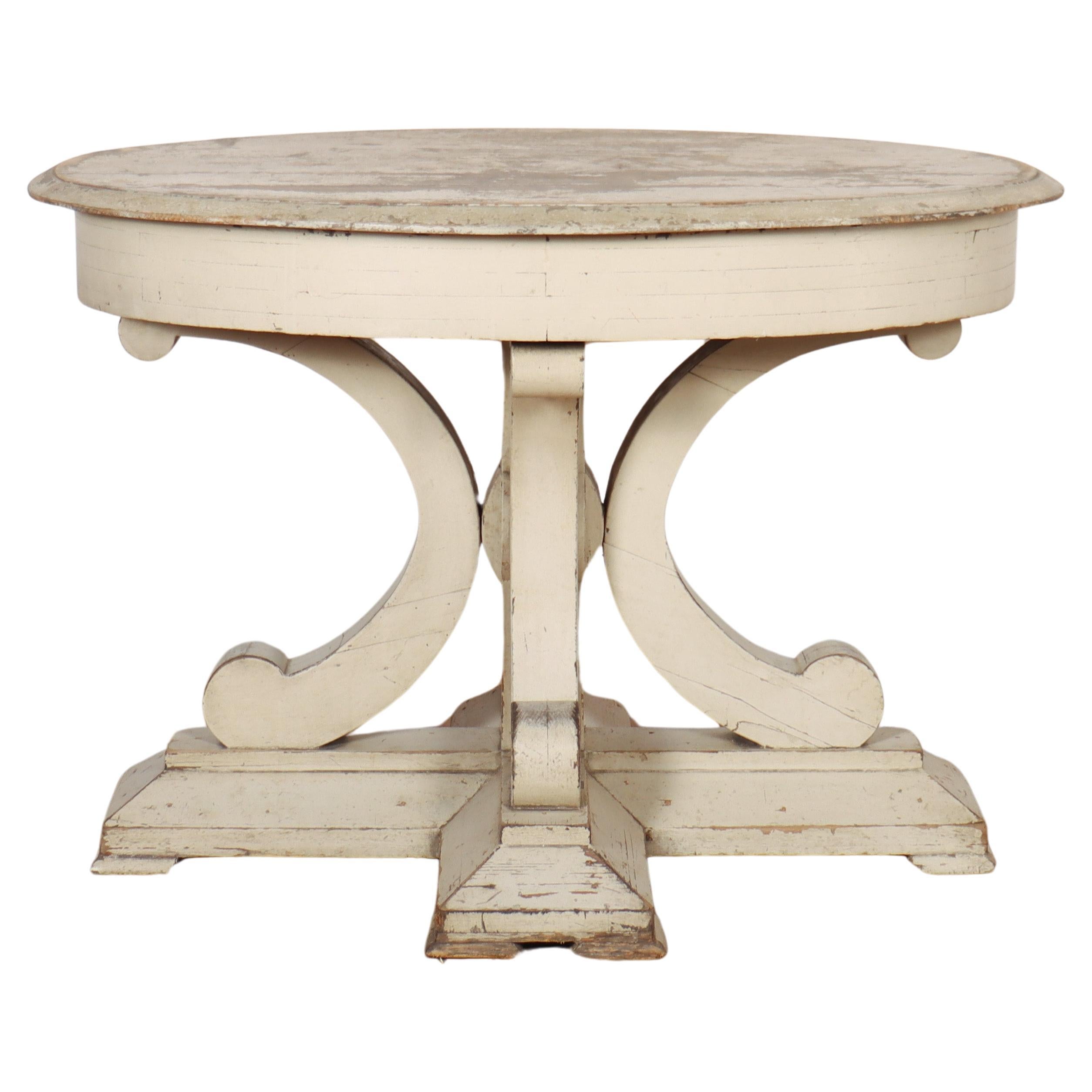 French Original Painted Centre Table For Sale