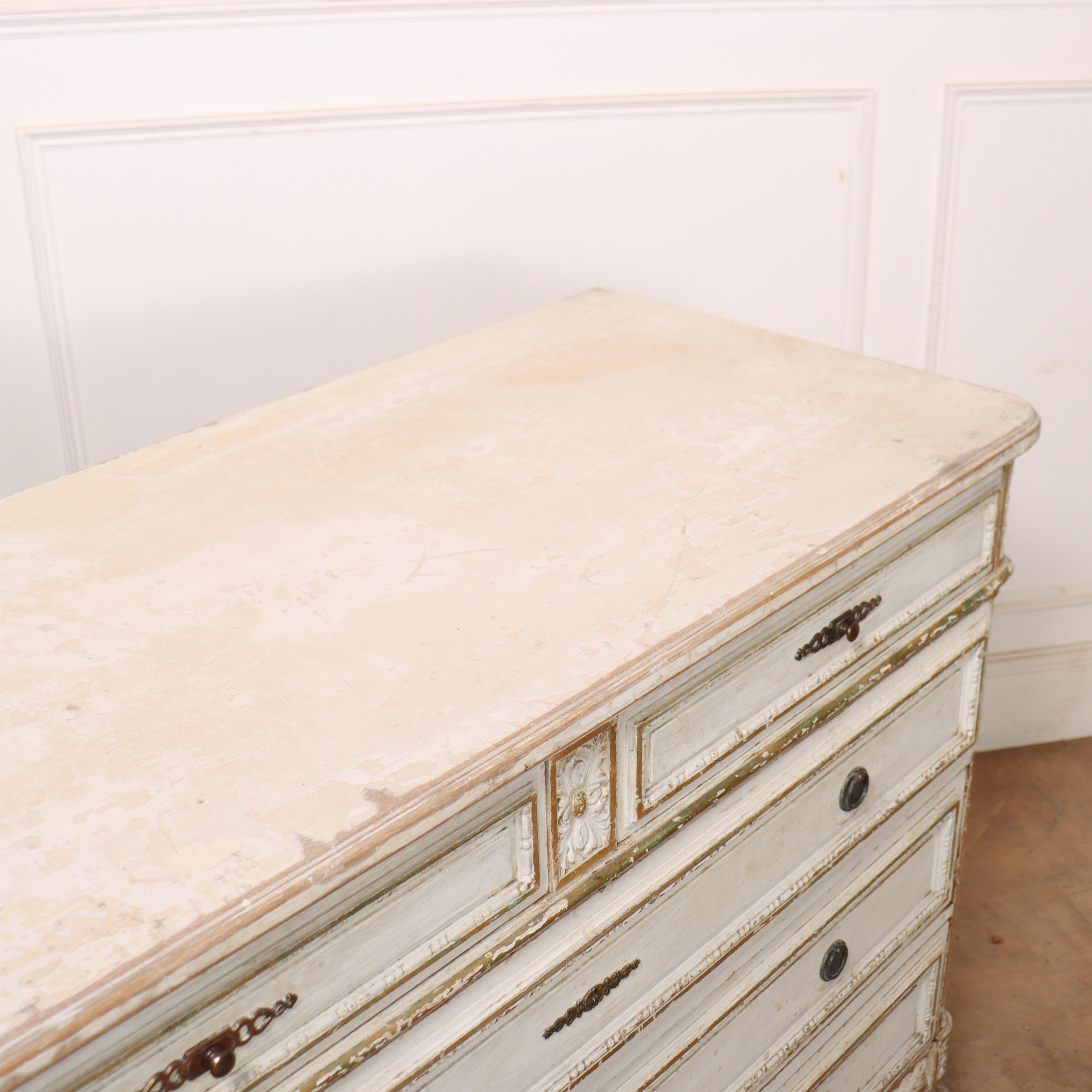 French Original Painted Commode 6