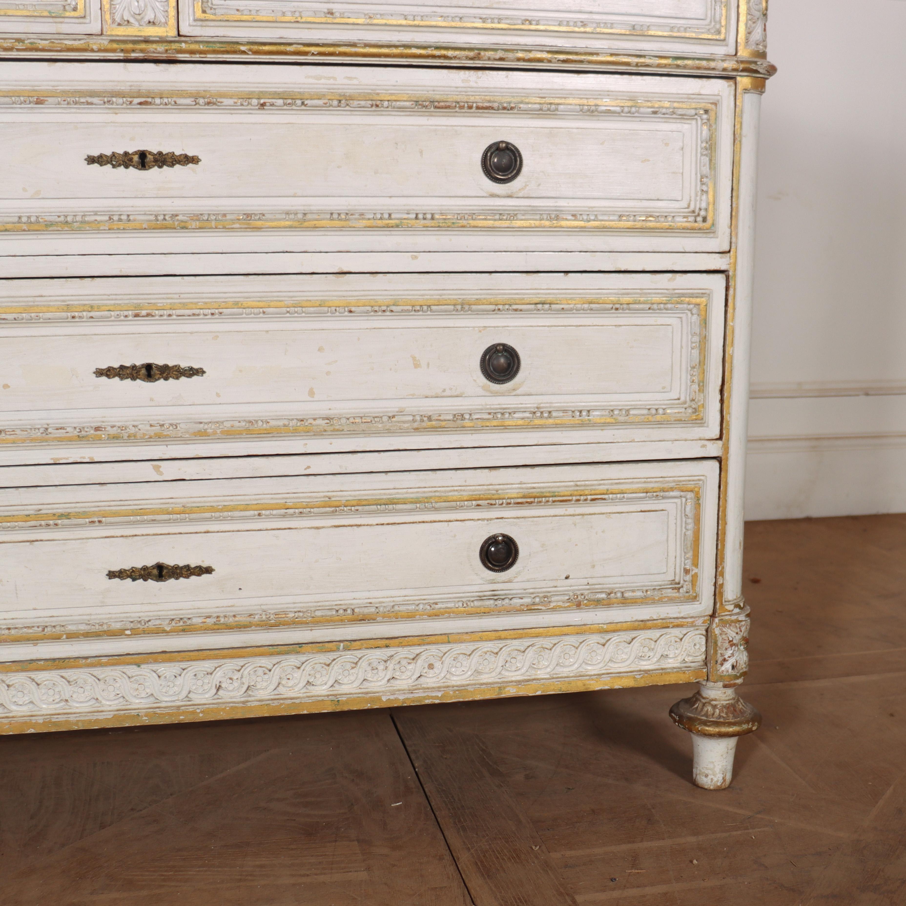 19th Century French Original Painted Commode