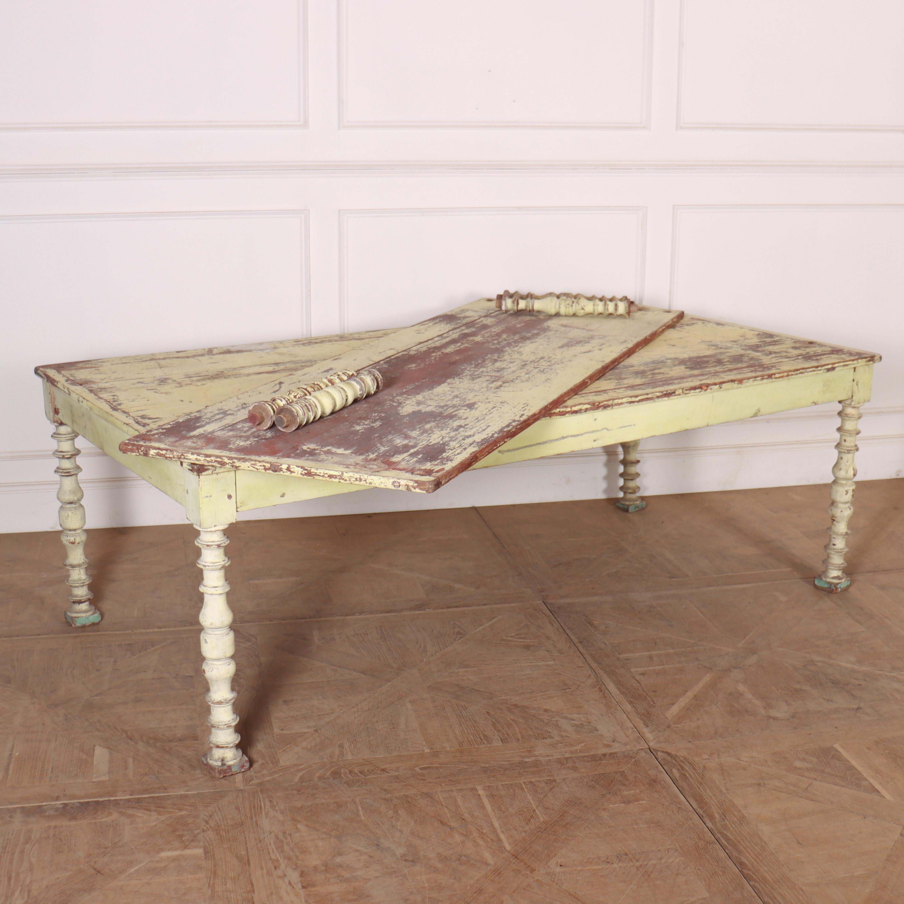 French Original Painted Florist Table For Sale 5