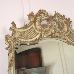 Miroir peint d'origine français