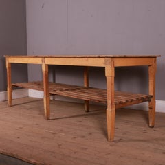 French Original Painted Prep Table