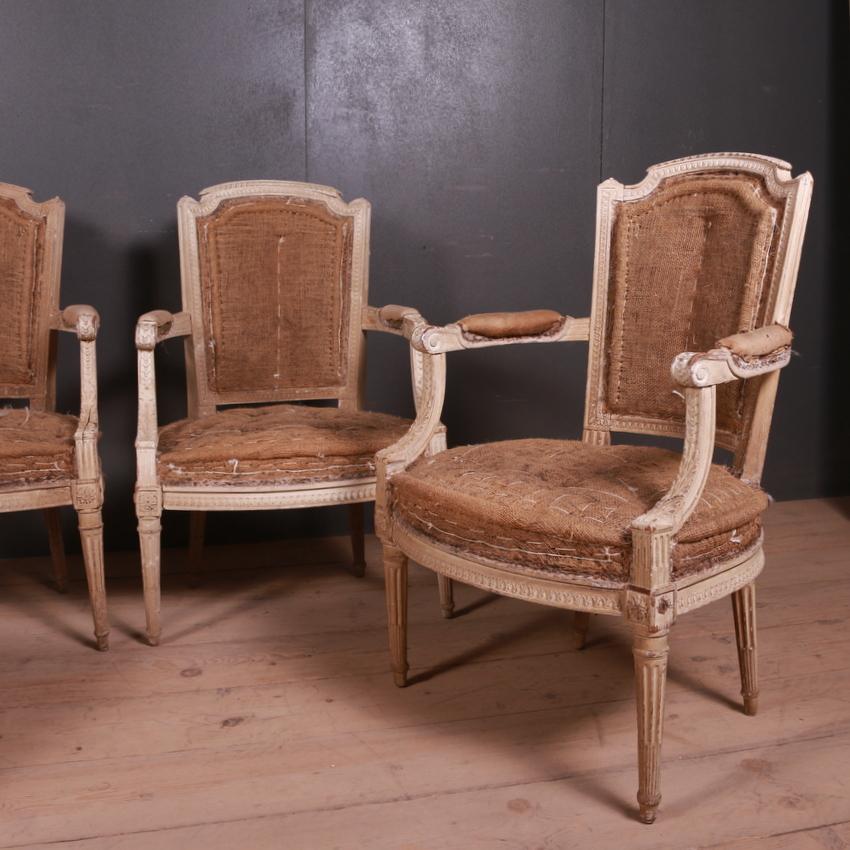 Französische original bemalte Salonstühle im Zustand „Gut“ im Angebot in Leamington Spa, Warwickshire