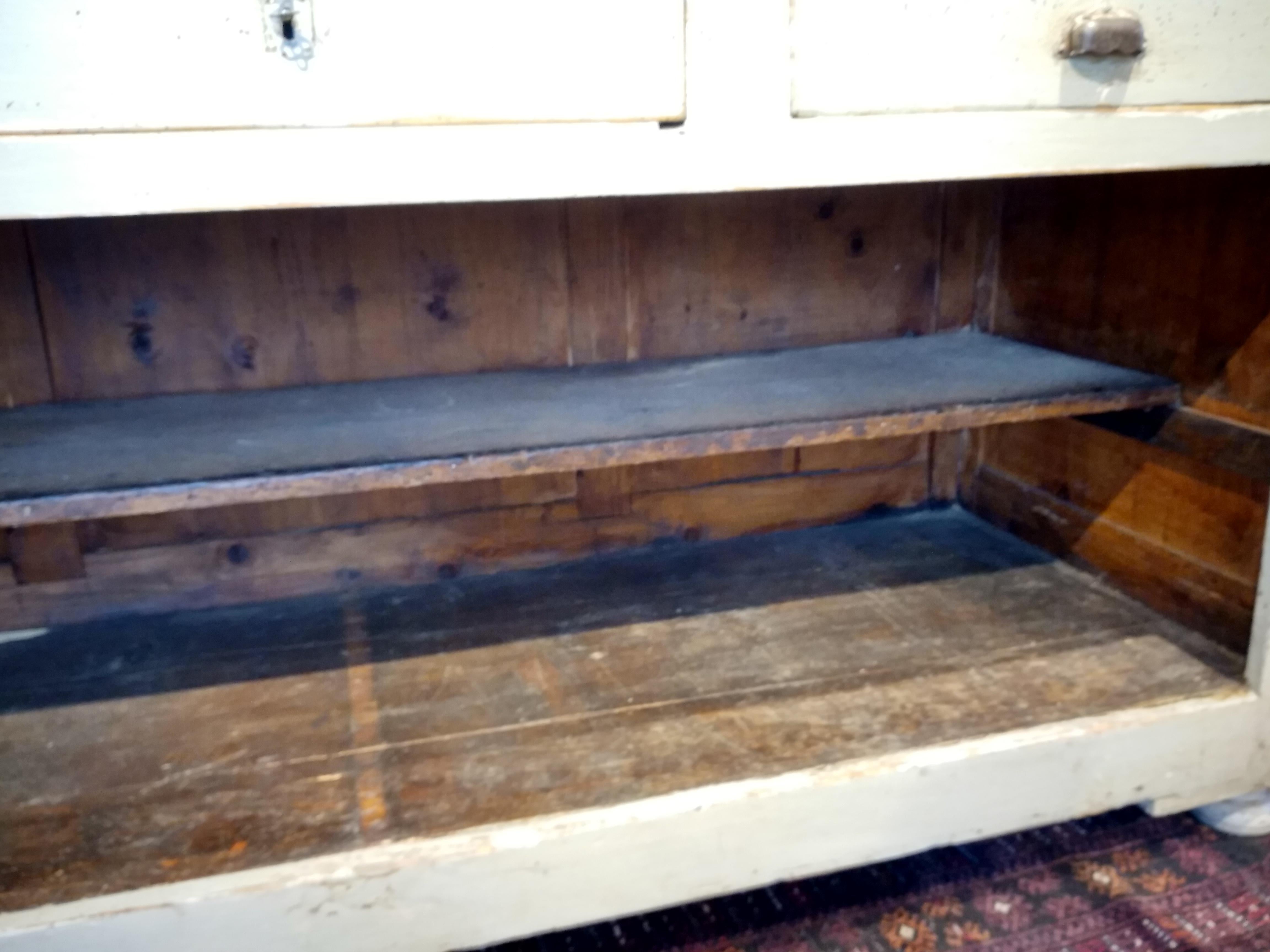French Original Painted Store Counter 1