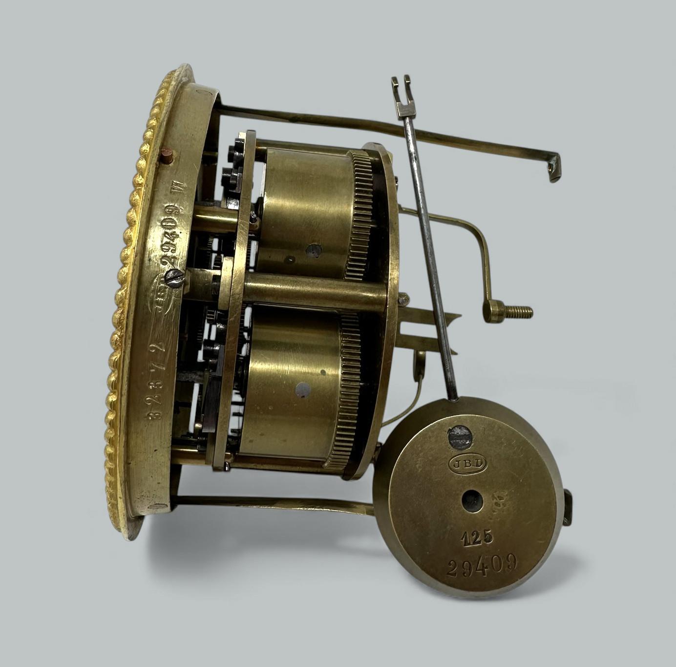 Orologio da parete francese in porcellana di Sèvres in bronzo ormolinato di Jean-Baptiste Delettrez in vendita 1