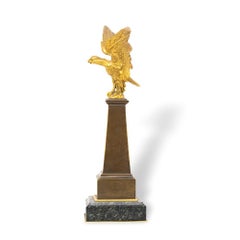 French Ormolu Eagle Upon Pedestal