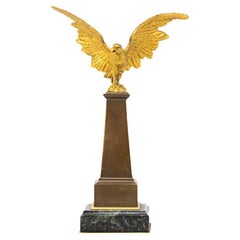 French Ormolu Eagle Upon Pedestal