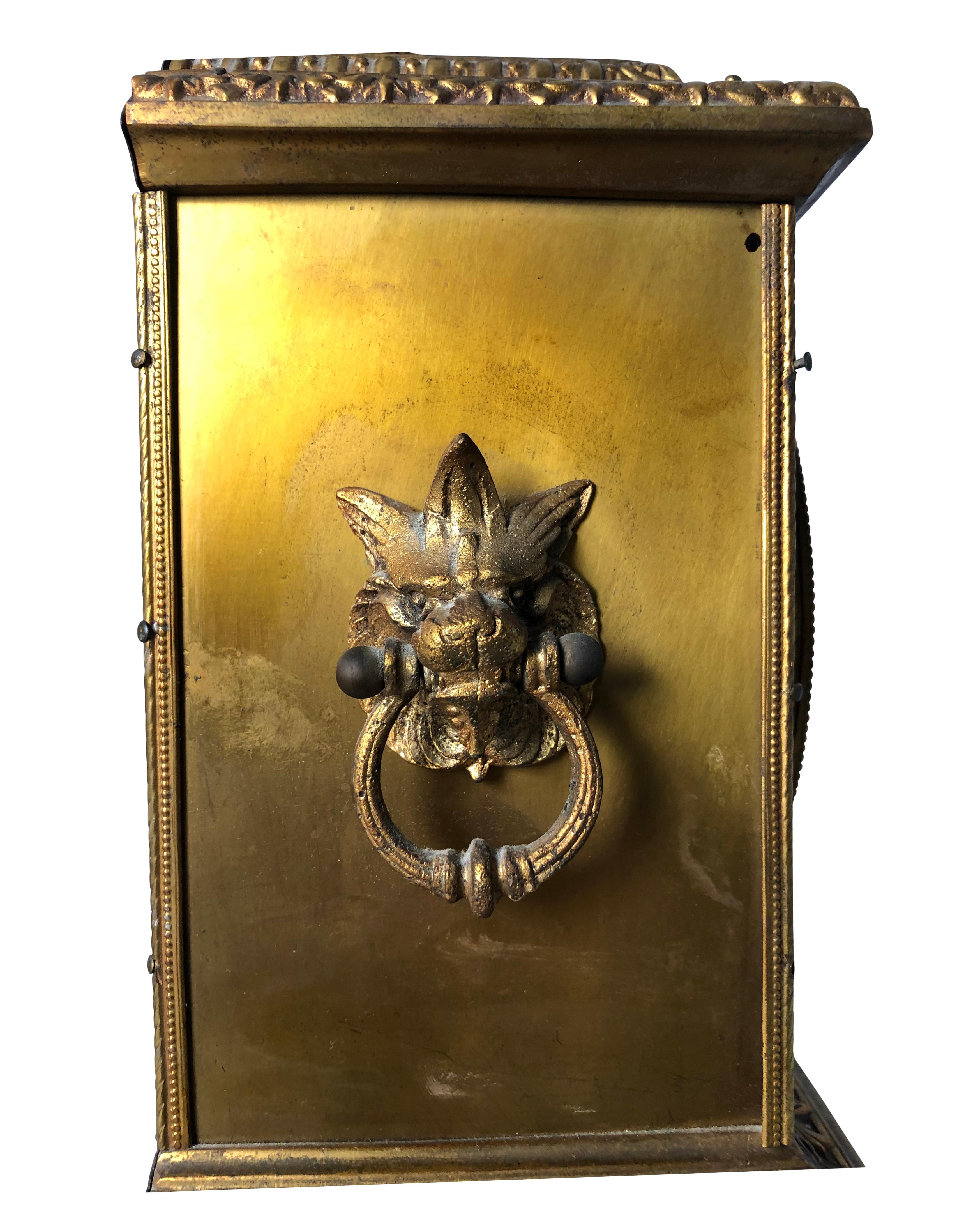 French Ormolu Mantel Clock, 19th Century For Sale 8