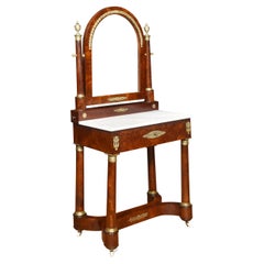 French Ormolu Mounted Empire Dressing Table