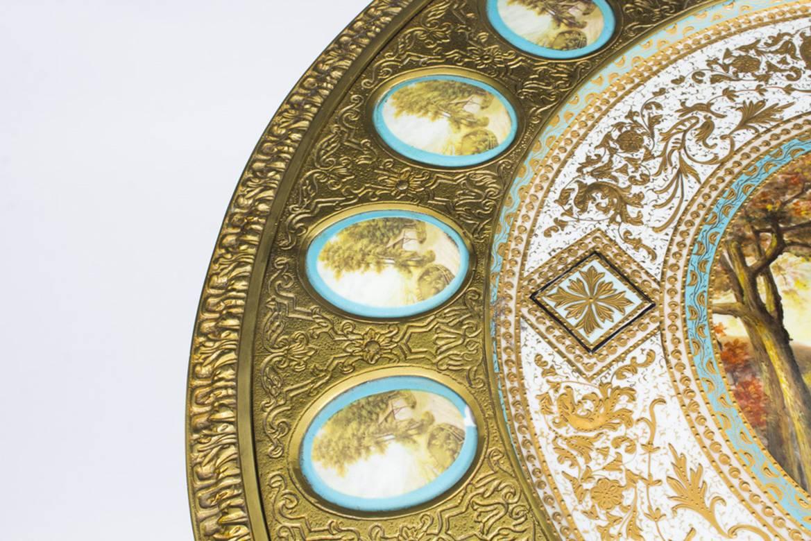 French Ormolu-Mounted Sevres Porcelain Gueridon Centre Table, Mid-20th Century In Excellent Condition In London, GB