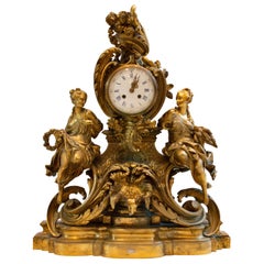 French Ormulu Mantle Clock