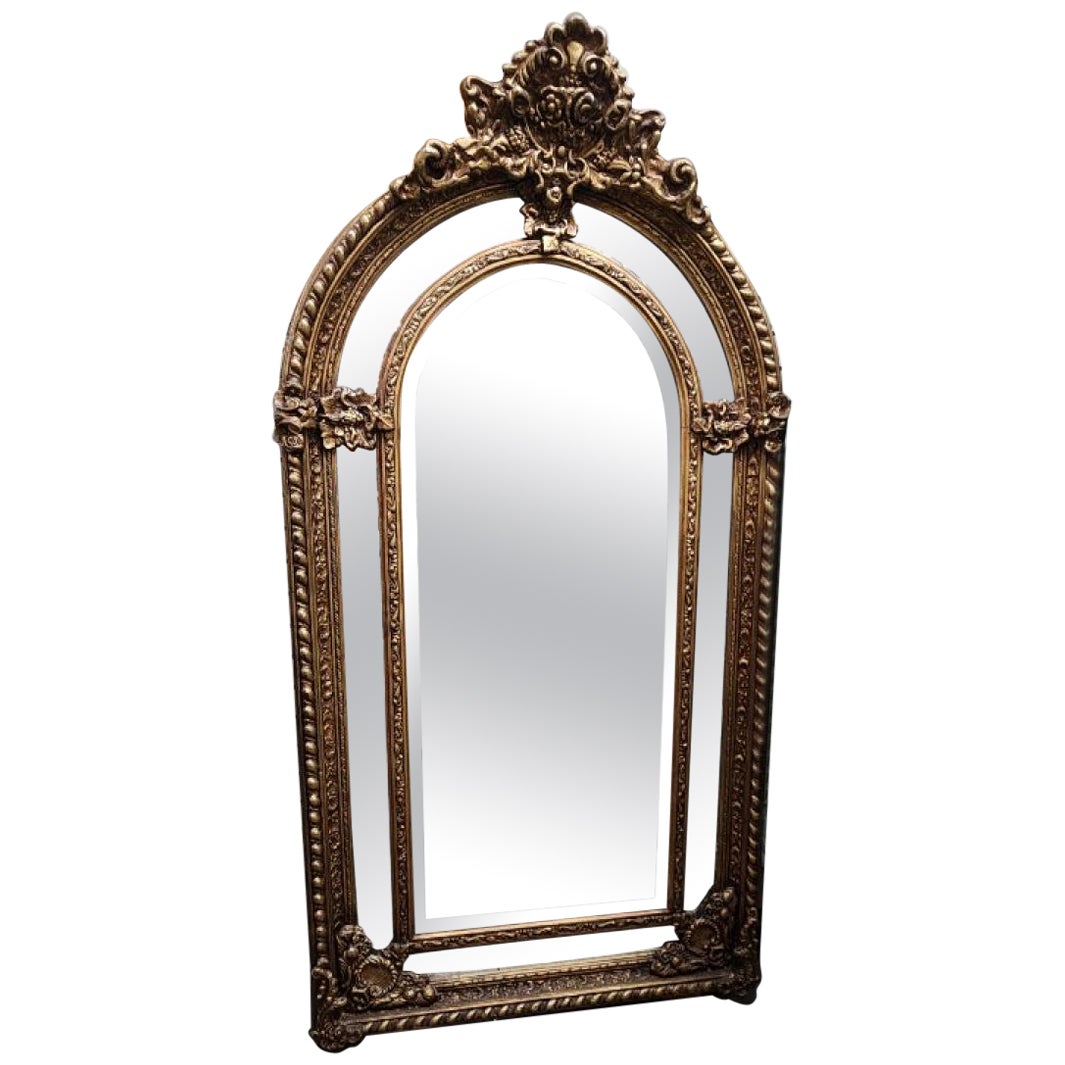 French Ornate Mirror For Sale