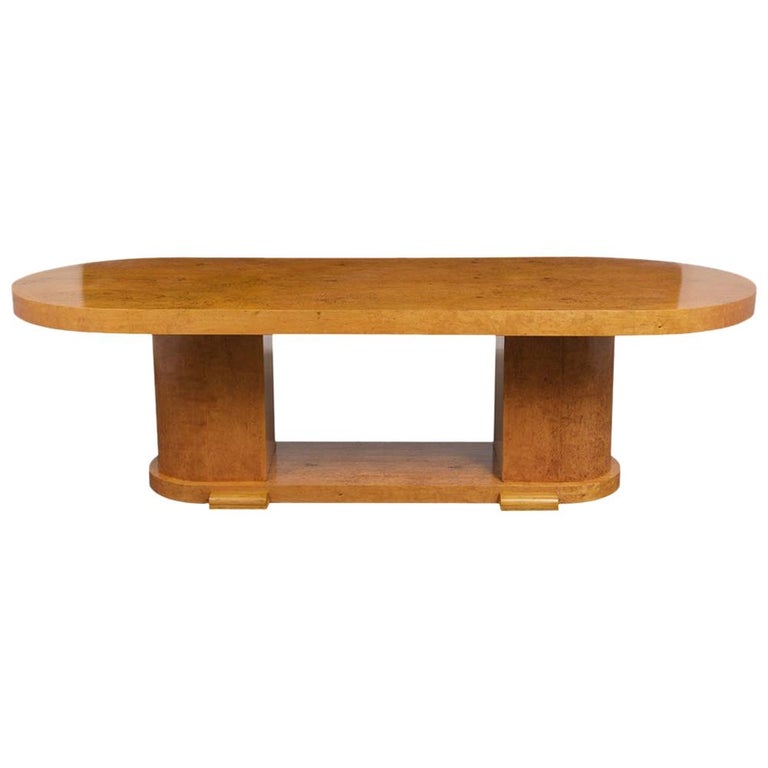 Wood Art Deco Dining Tables 420 For Sale On 1stdibs