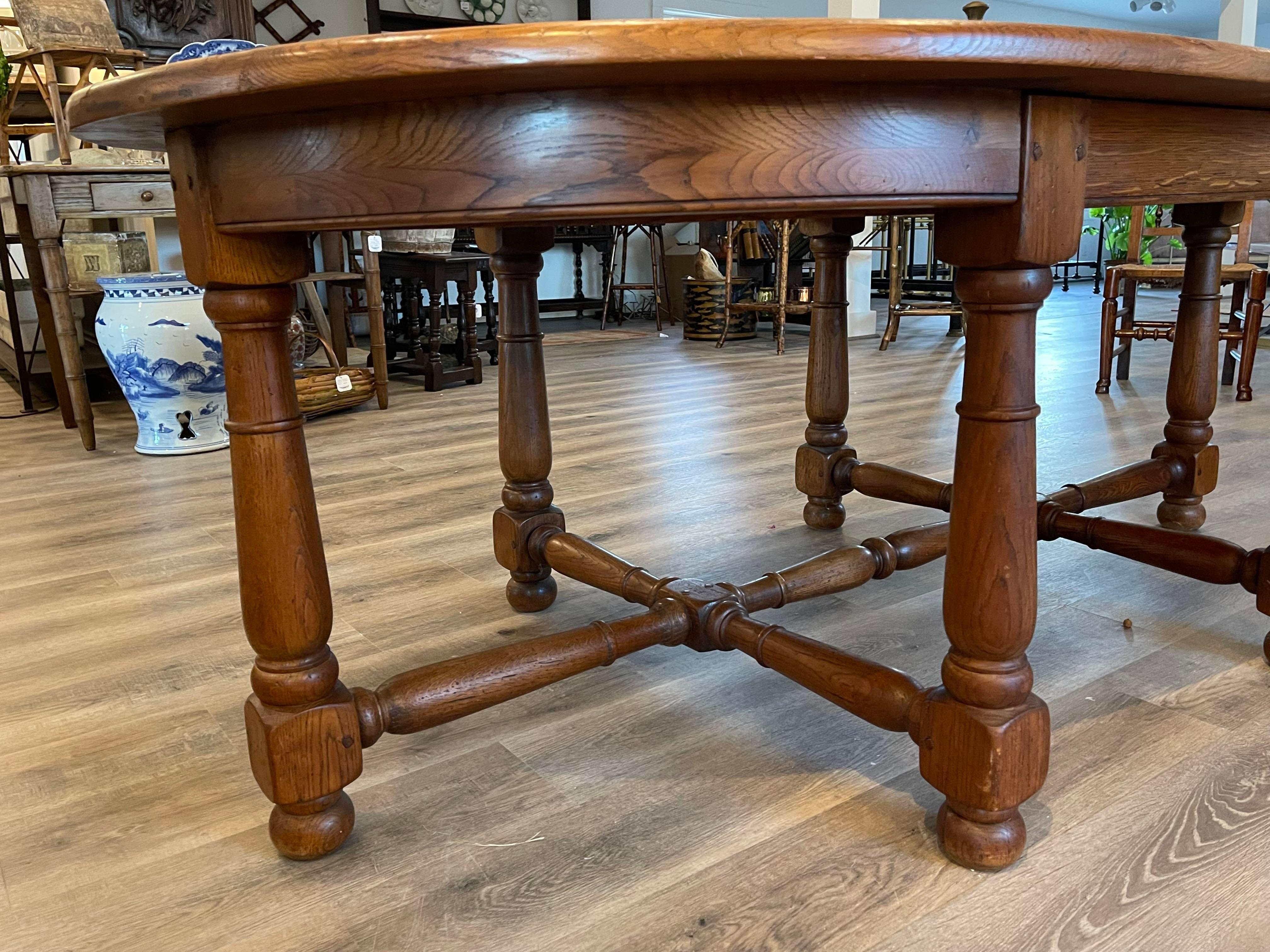 French Oval Dining Room Table For Sale 2