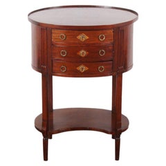 French Oval Side Table