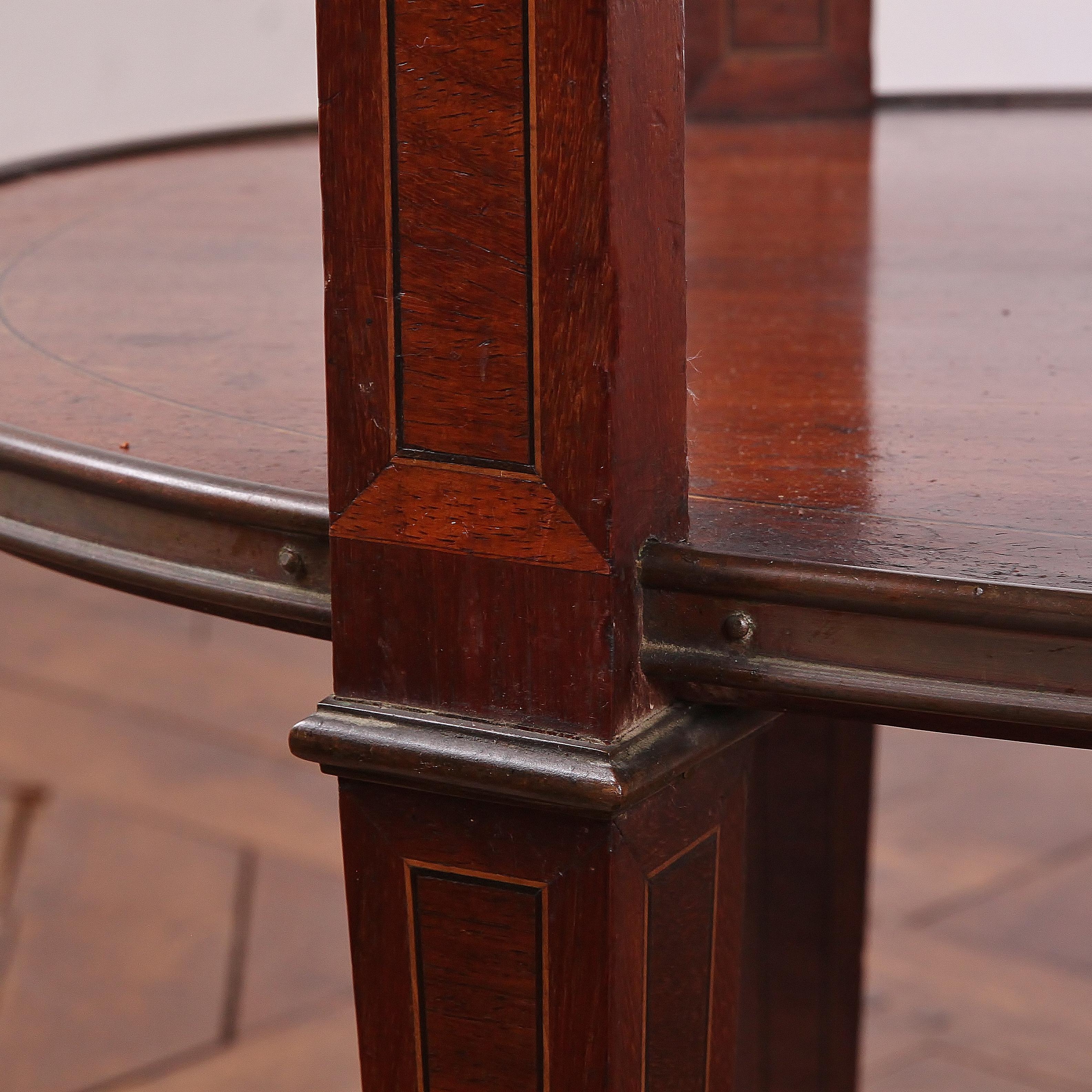 French Oval Three-Tier Trolley or Server 1