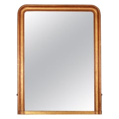 French Over Mantle Mirror