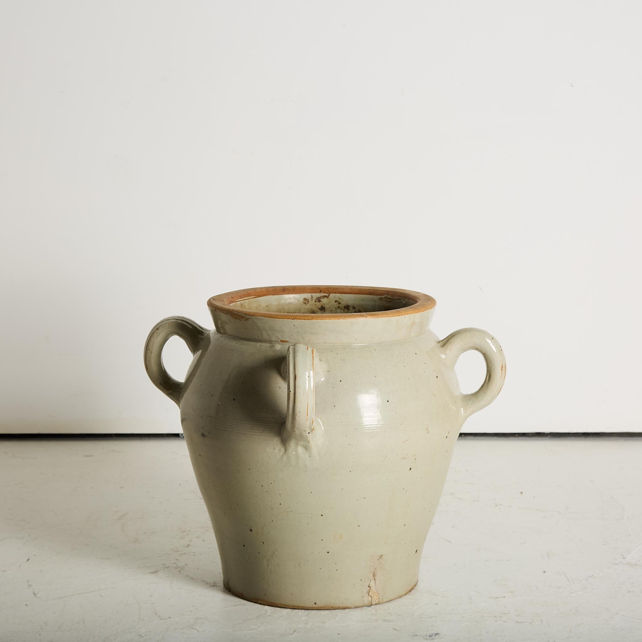Fine XIX secolo Vaso in ceramica francese oversize del 1880 in vendita