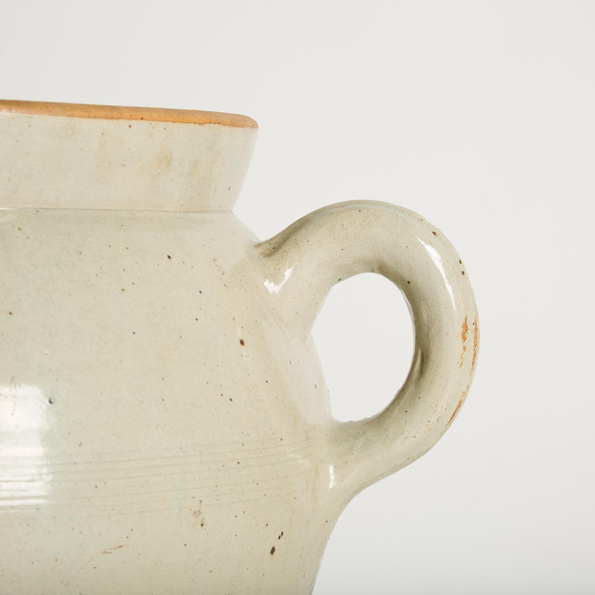 Ceramica Vaso in ceramica francese oversize del 1880 in vendita