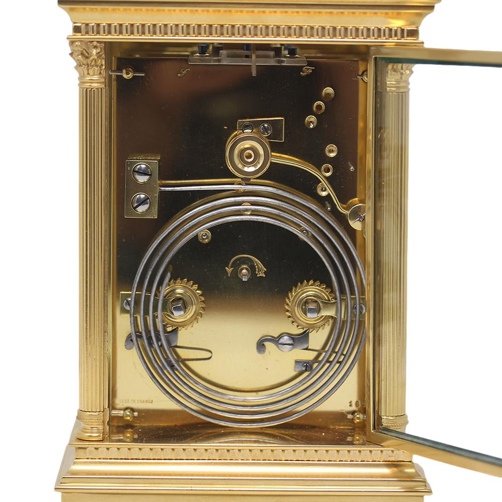 French Oversized Carriage Clock 19th Century 2