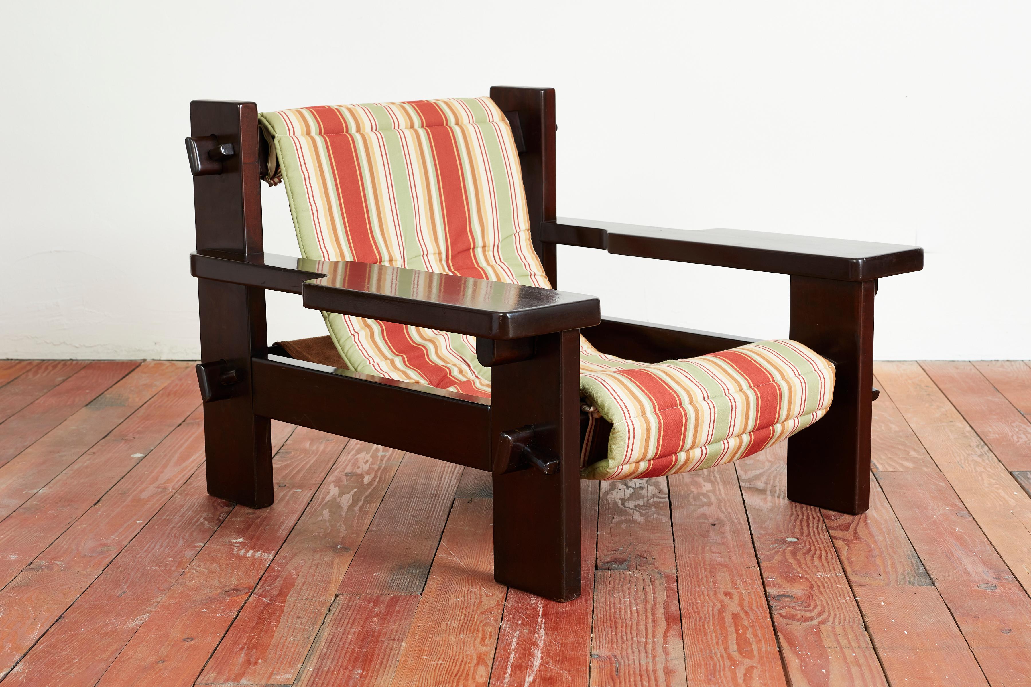 Late 20th Century Jean Gillon Paddle Arm Chairs For Sale