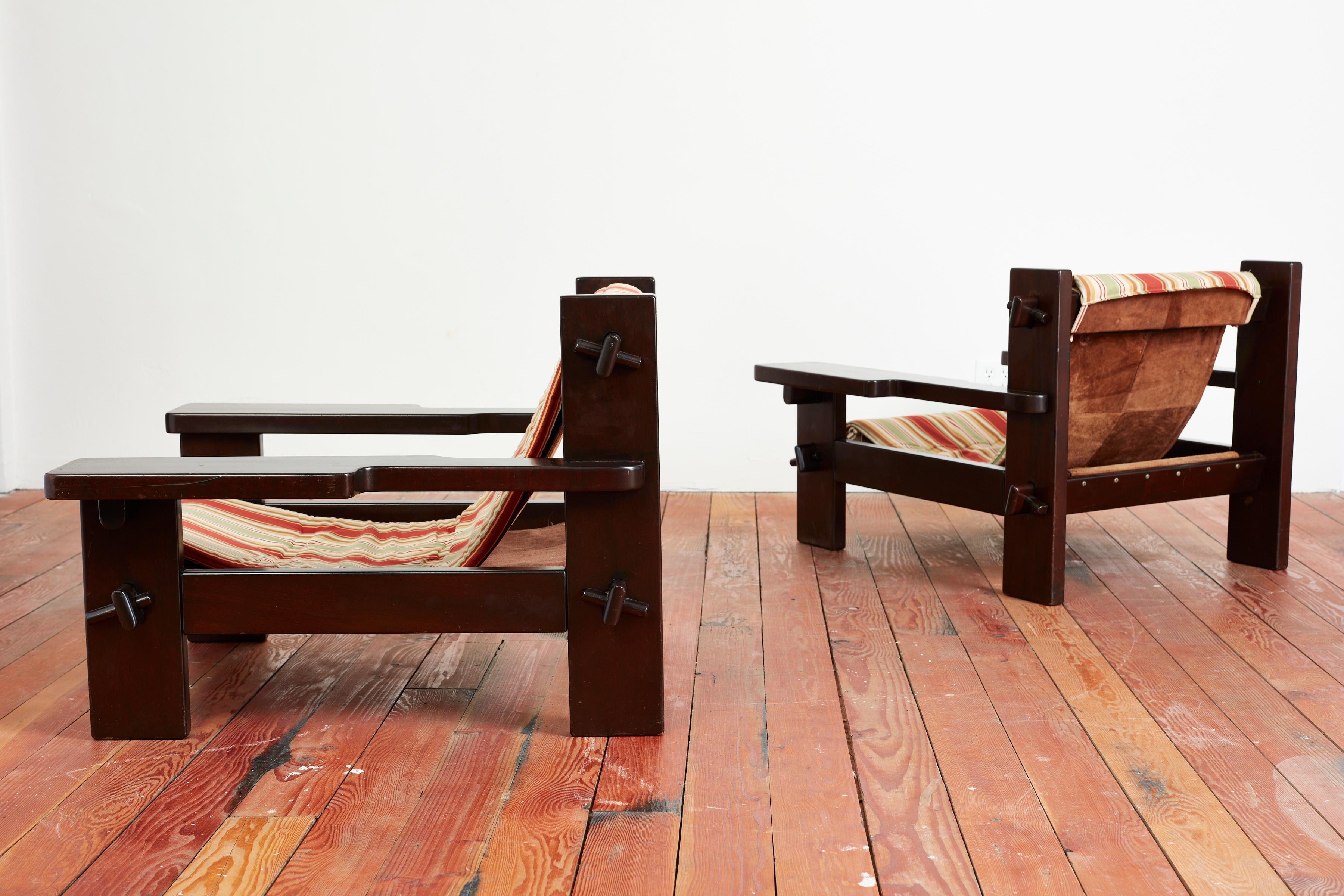 Jean Gillon Paddle Arm Chairs 2