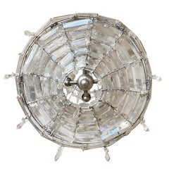 French Pagoda Shaped Crystal Lantern