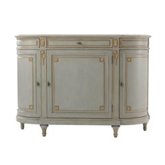 French Painted and Gilded Buffet