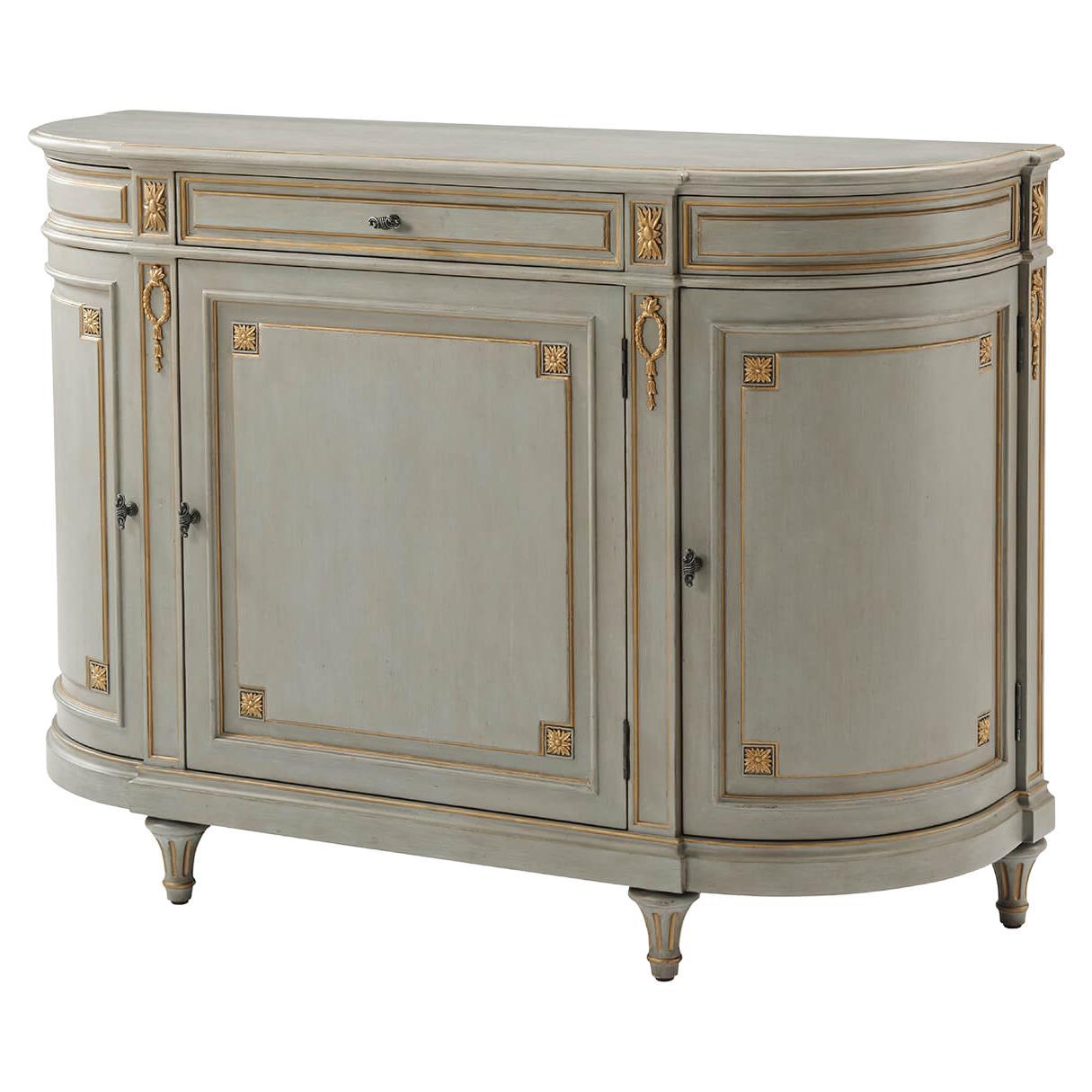 French Painted and Gilded Buffet