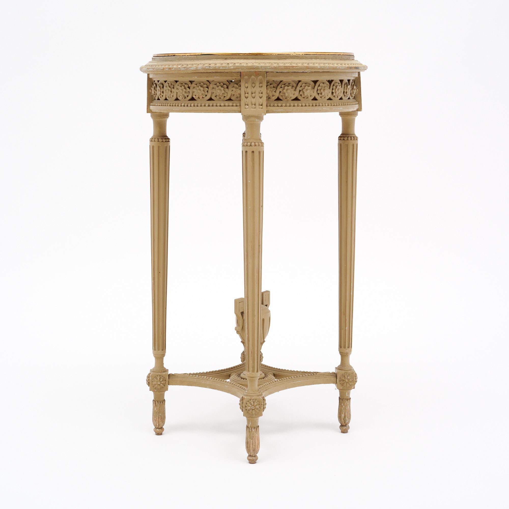 Empire French Painted Antique Gueridon For Sale